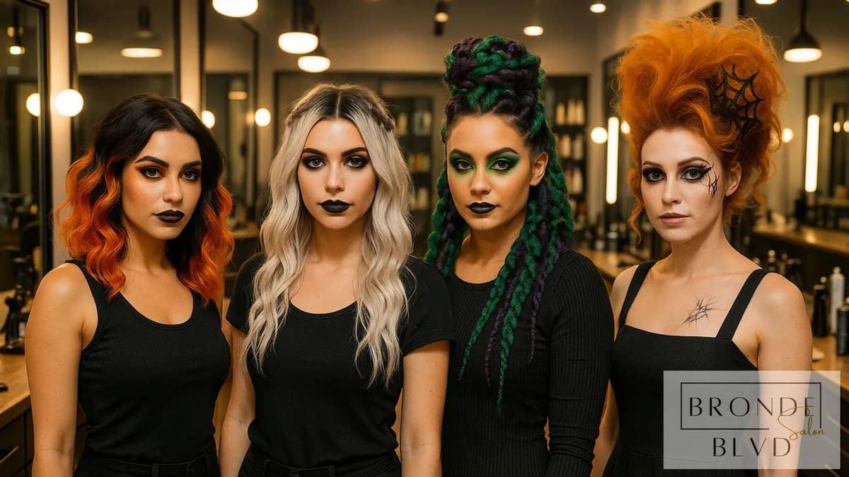 Halloween Hair Inspiration from Bronde Blvd Salon-1 Halloween Hair Inspiration from Bronde Blvd Salon